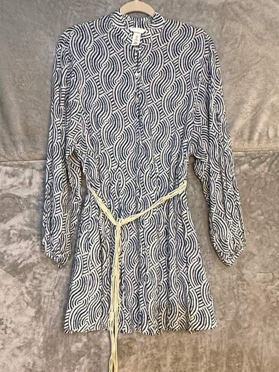H&M Dresses & Skirts - H&M MACRAMÉ-BELT DRESS size M EUC